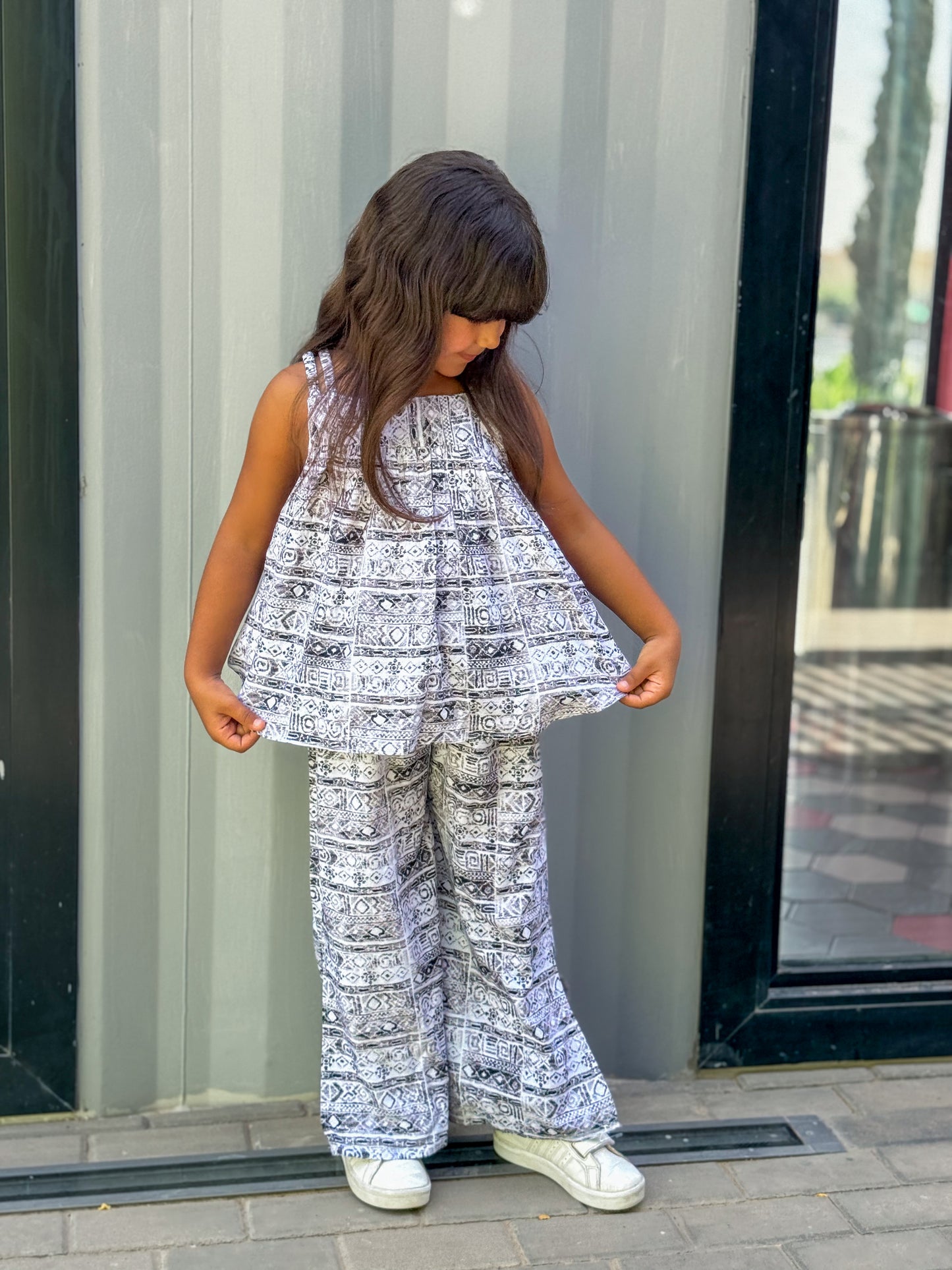 Grey & White Set - SIZE 6Y TO 10Y