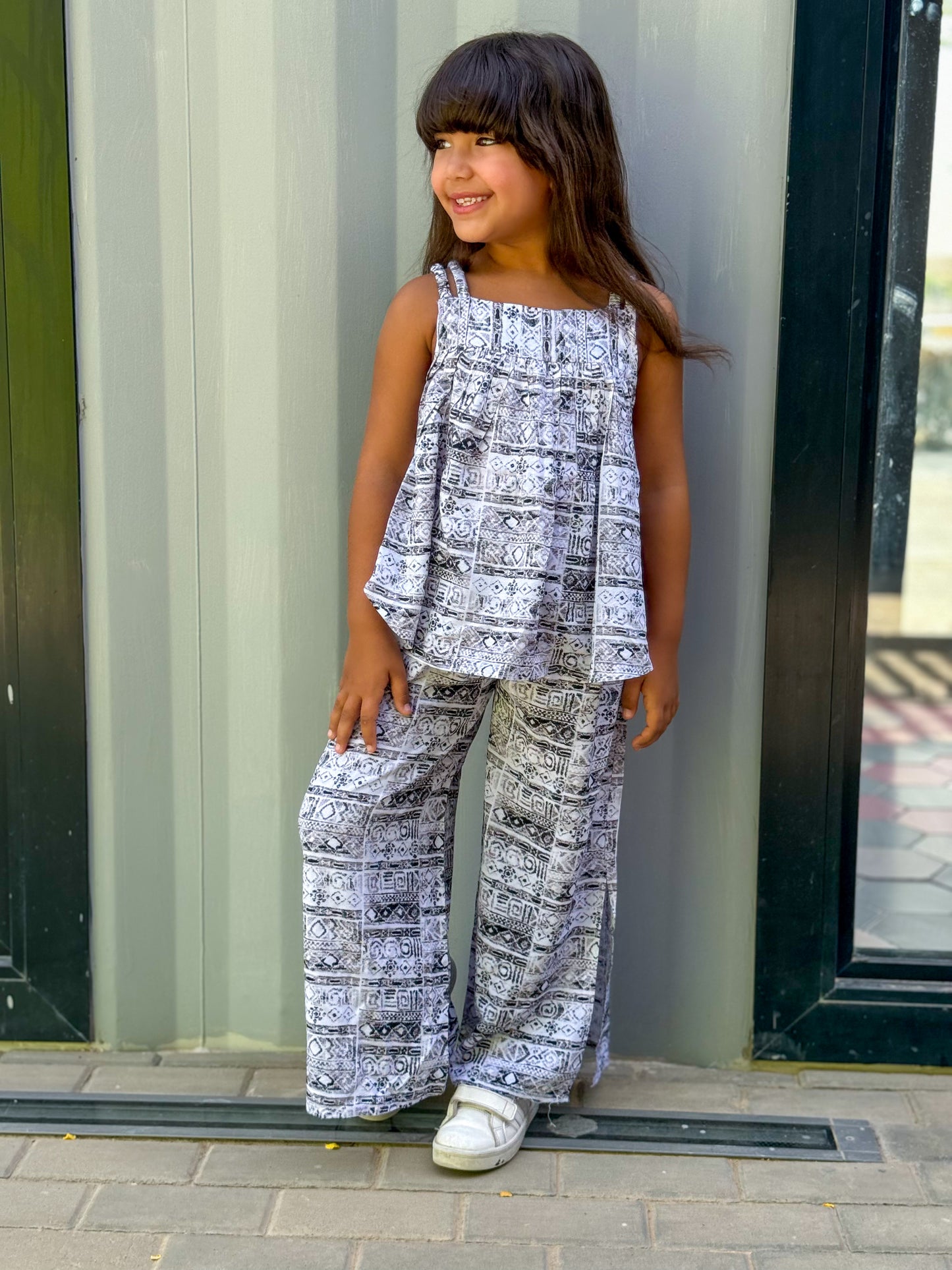Grey & White Set - SIZE 6Y TO 10Y
